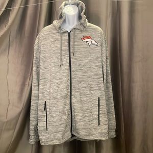 Mens NFL Proline Denver Broncos jacket. Size XXL.